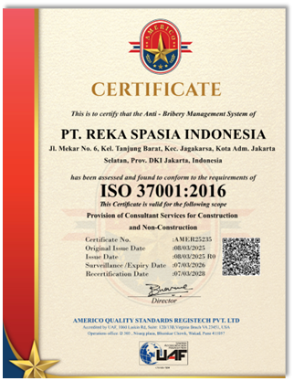 Certificate ISO 37001